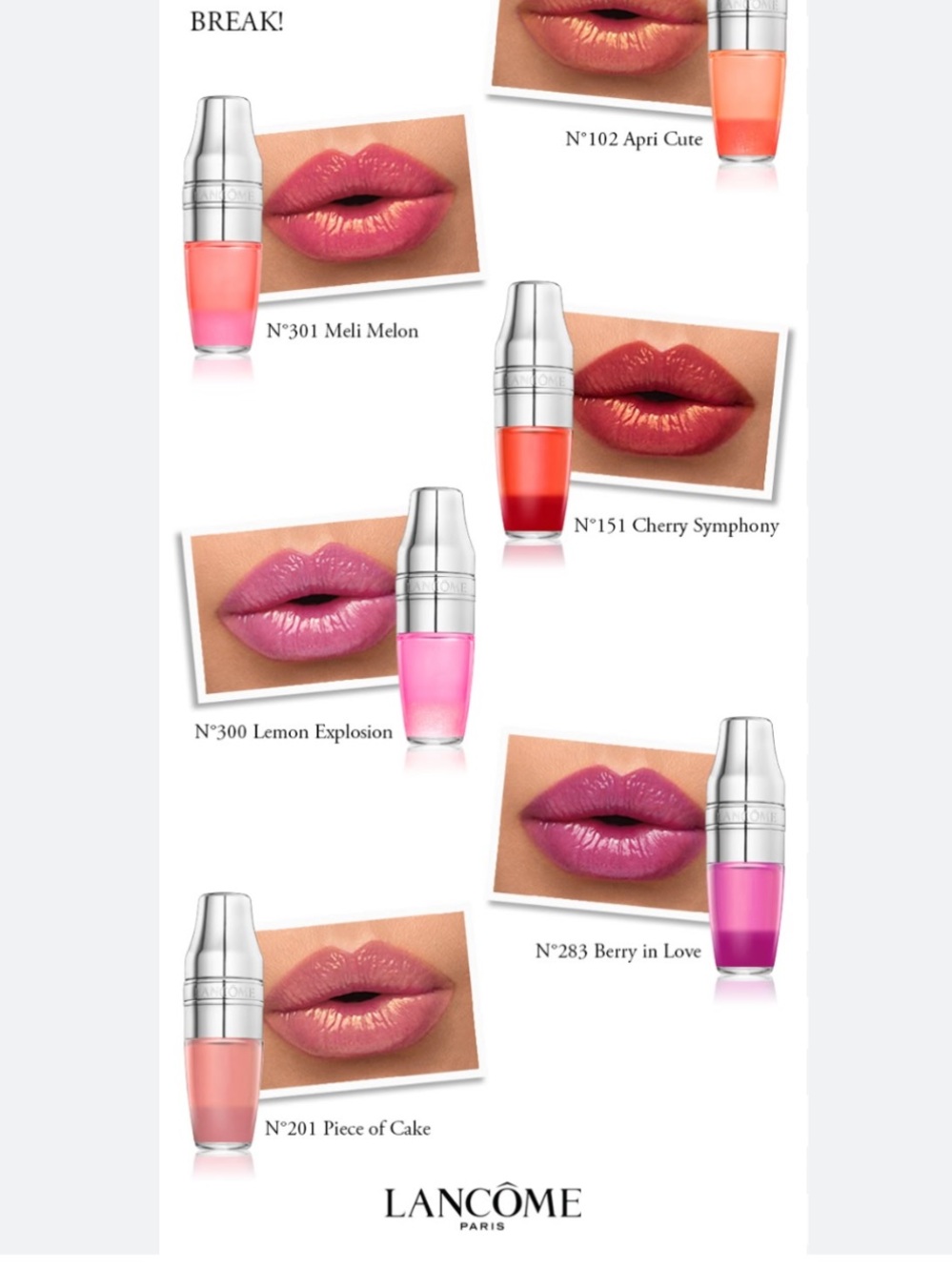 Lancôme Juicy Shaker Lip Gloss - Piece of Cake (Pink) - Picture 3 of 4